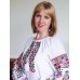 Embroidered blouse "Rainbow Flowers"